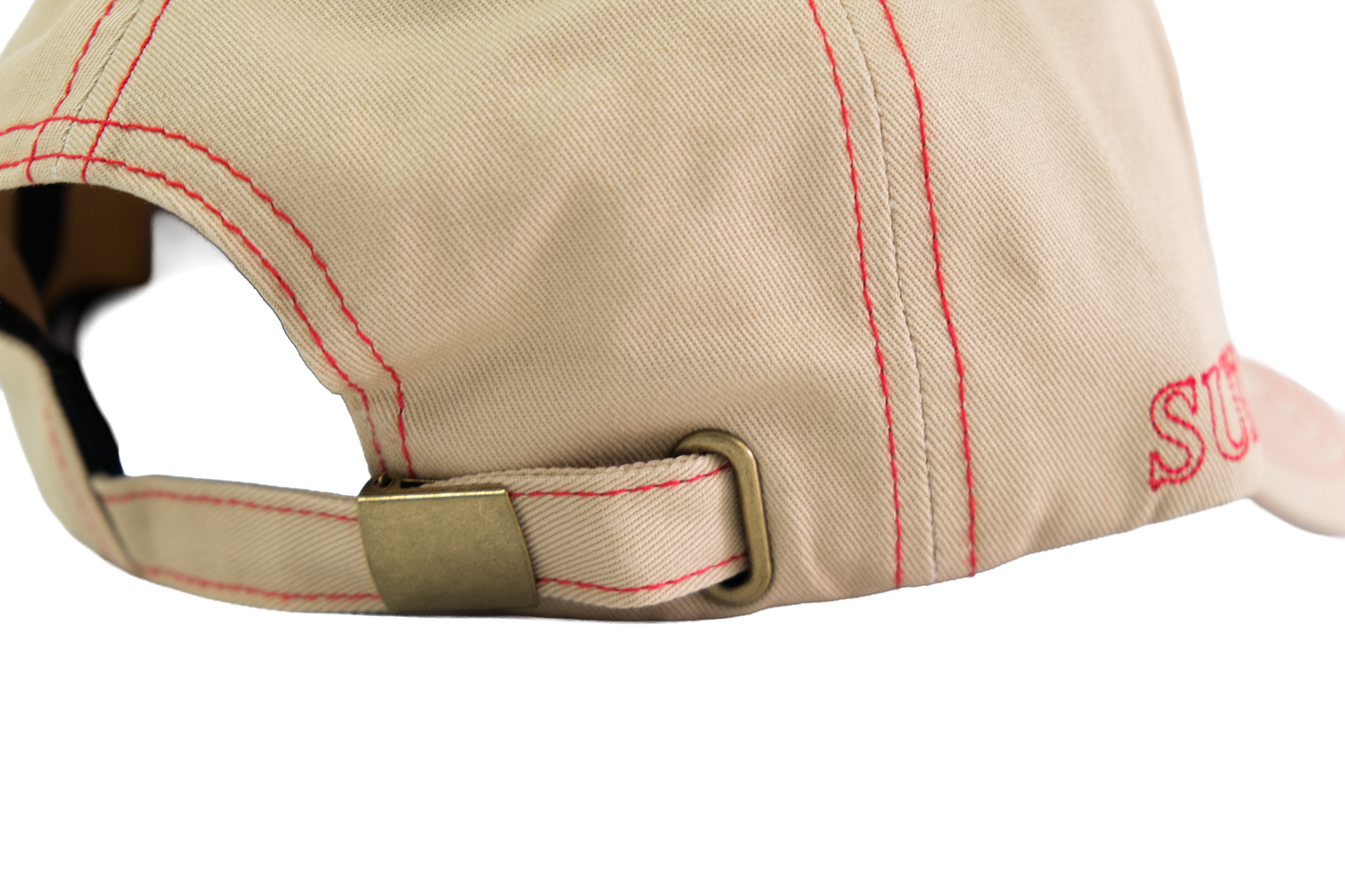 BEIGE/RED SUN ARABIC TRUCKER