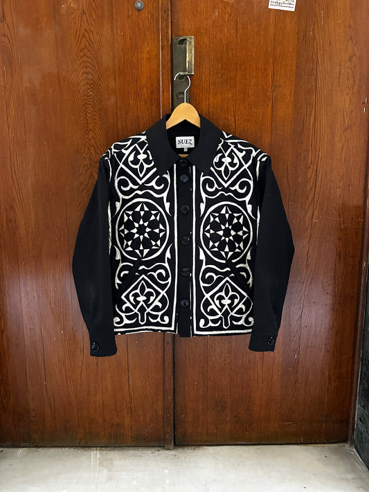 1-OF-A-KIND KHAYAMIYA JACKET BLACK/WHITE