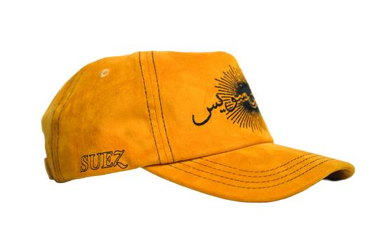 YELLOW SUEDE SUN ARABIC TRUCKER