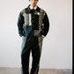 KEFFIYEH MEANDER TROUSERS BLACK