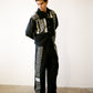 KEFFIYEH MEANDER TROUSERS BLACK