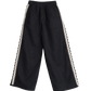 CROCHET TRIM WIDE LEG TROUSERS