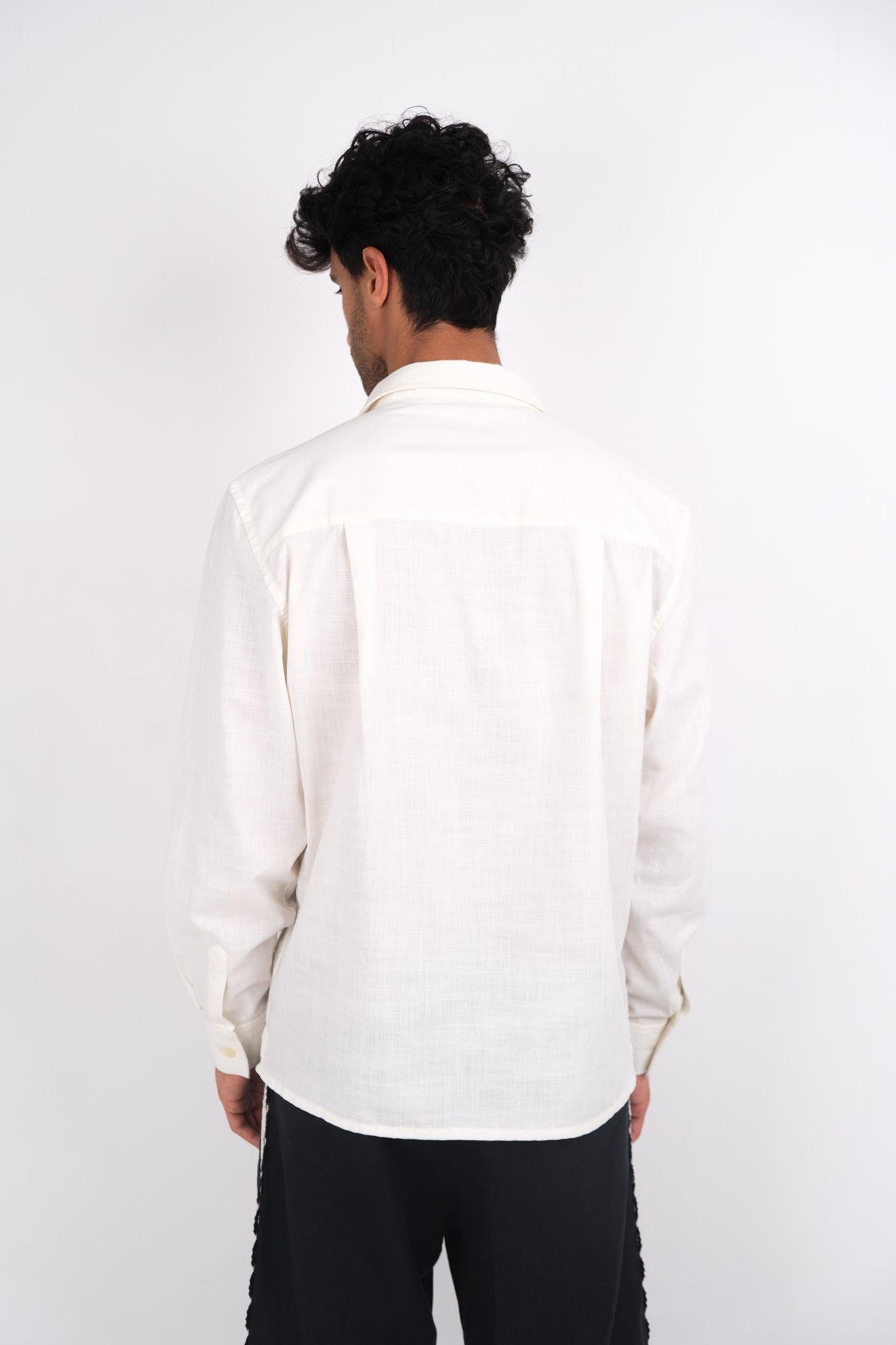 AJOUR SHIRT IVORY