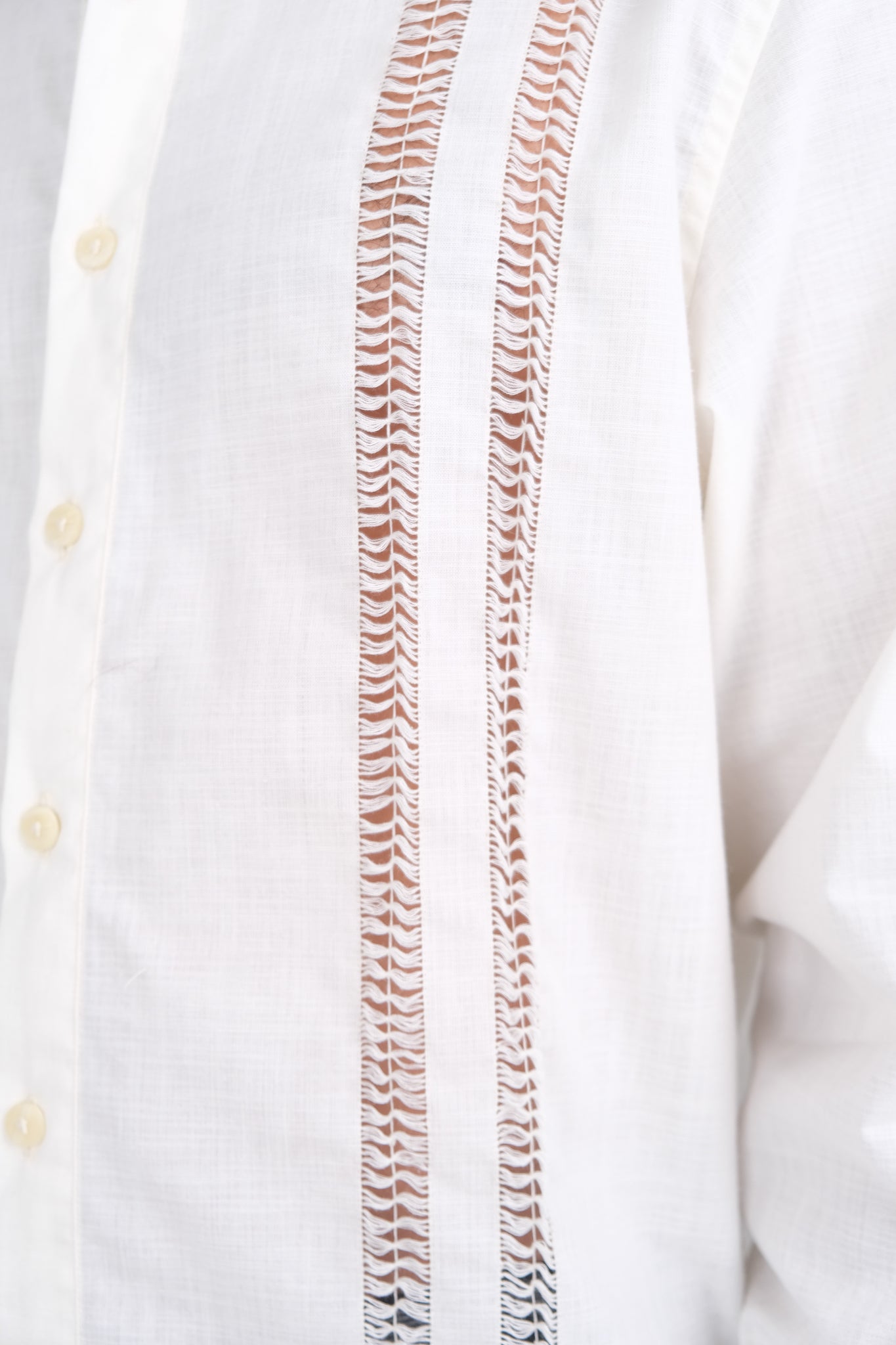 AJOUR SHIRT IVORY
