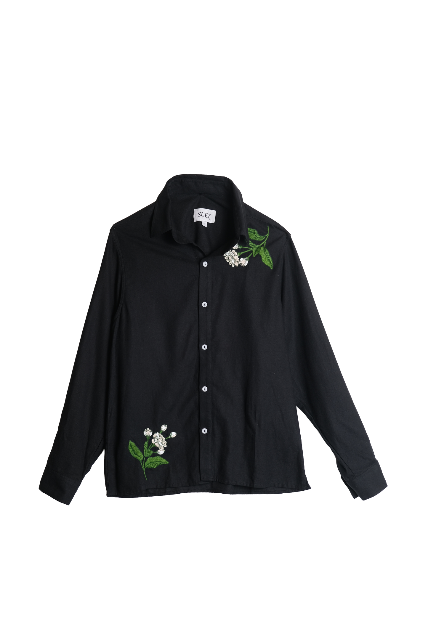 HAND EMBROIDERED JASMINE SHIRT